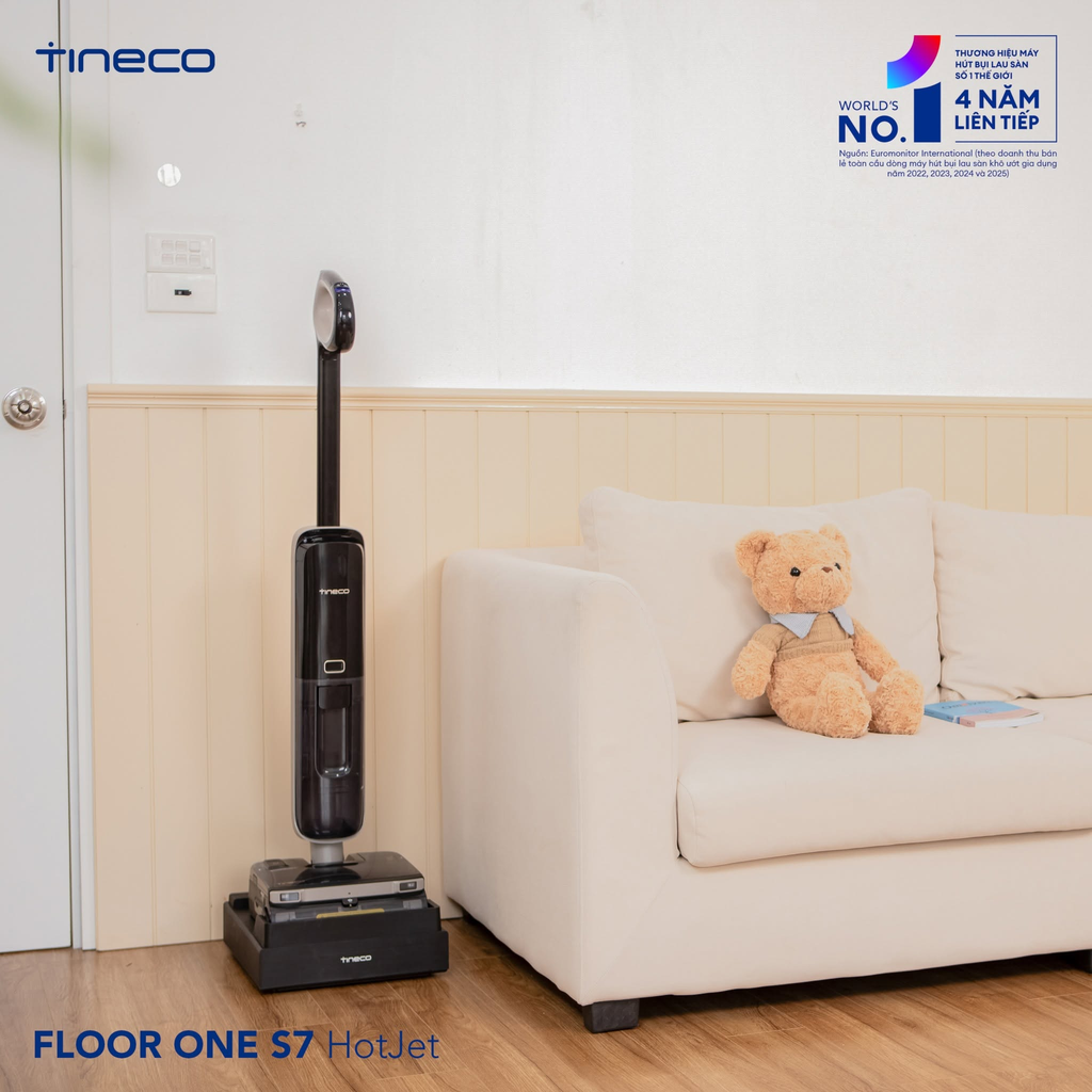 Máy hút bụi lau sàn Tineco Floor One S7 HotJet
