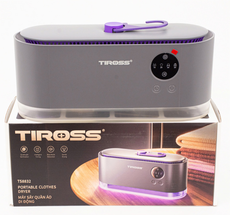 Mấy sấy quần áo Tiross TS8832 (Màu tím)
