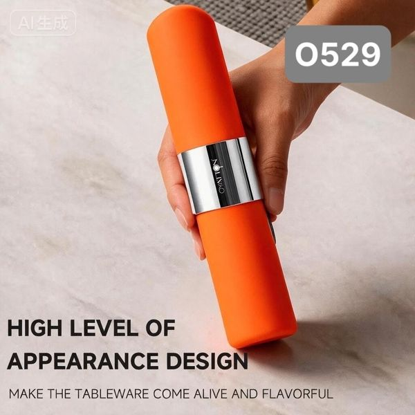 Bộ đũa muỗng Oyatton Elite Togo màu cam (O529-O)