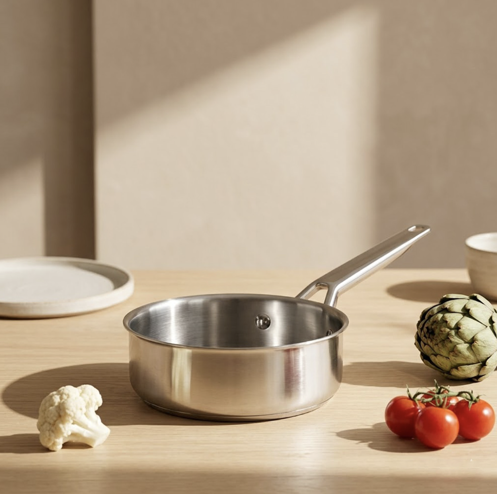 Chảo inox liền khối Elmich Plus EL2872IN18 Size 18cm