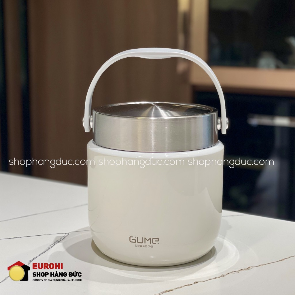 Cặp lồng giữ nhiệt Gume GM-F259C 1,5L màu trắng