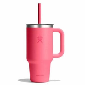 Cốc giữ nhiệt Hydro Flask 946 ml (32 Oz) Travel Tumbler Clear Lid Popstar Pink (TT32PSCC668V1)