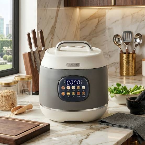 Nồi áp suất điện Lock&King 6L LK-4160