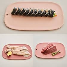Set thớt 3 món SalleMa Macaron màu hồng - Made in Korea (8809332448373)