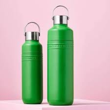Bình giữ nhiệt Le Creuset On The go Bamboo Green 1L màu xanh lá (41066334080001)