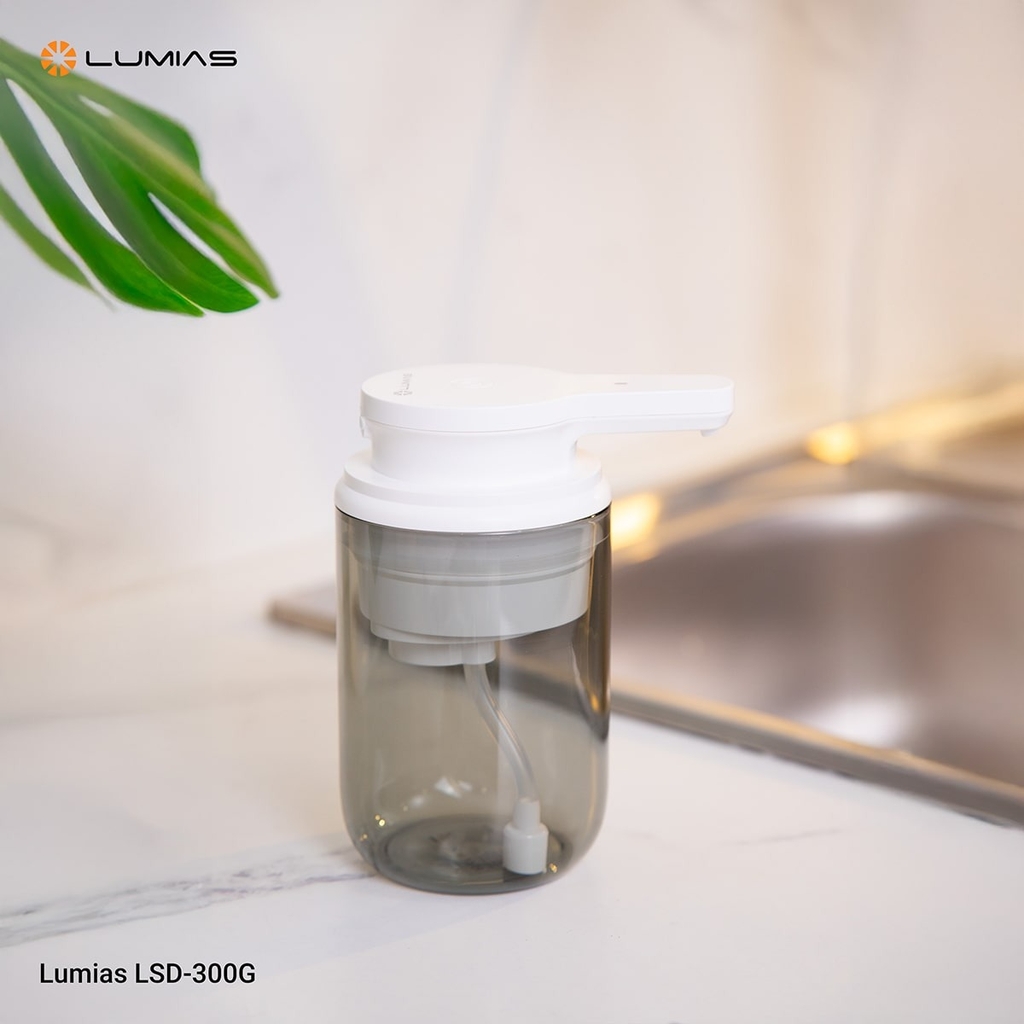 Hộp đựng xà phòng rửa tay cảm biến Lumias LSD-300G 300ml