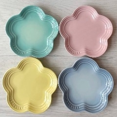 Set 4 đĩa hoa Le Creuset Sorbet 23cm