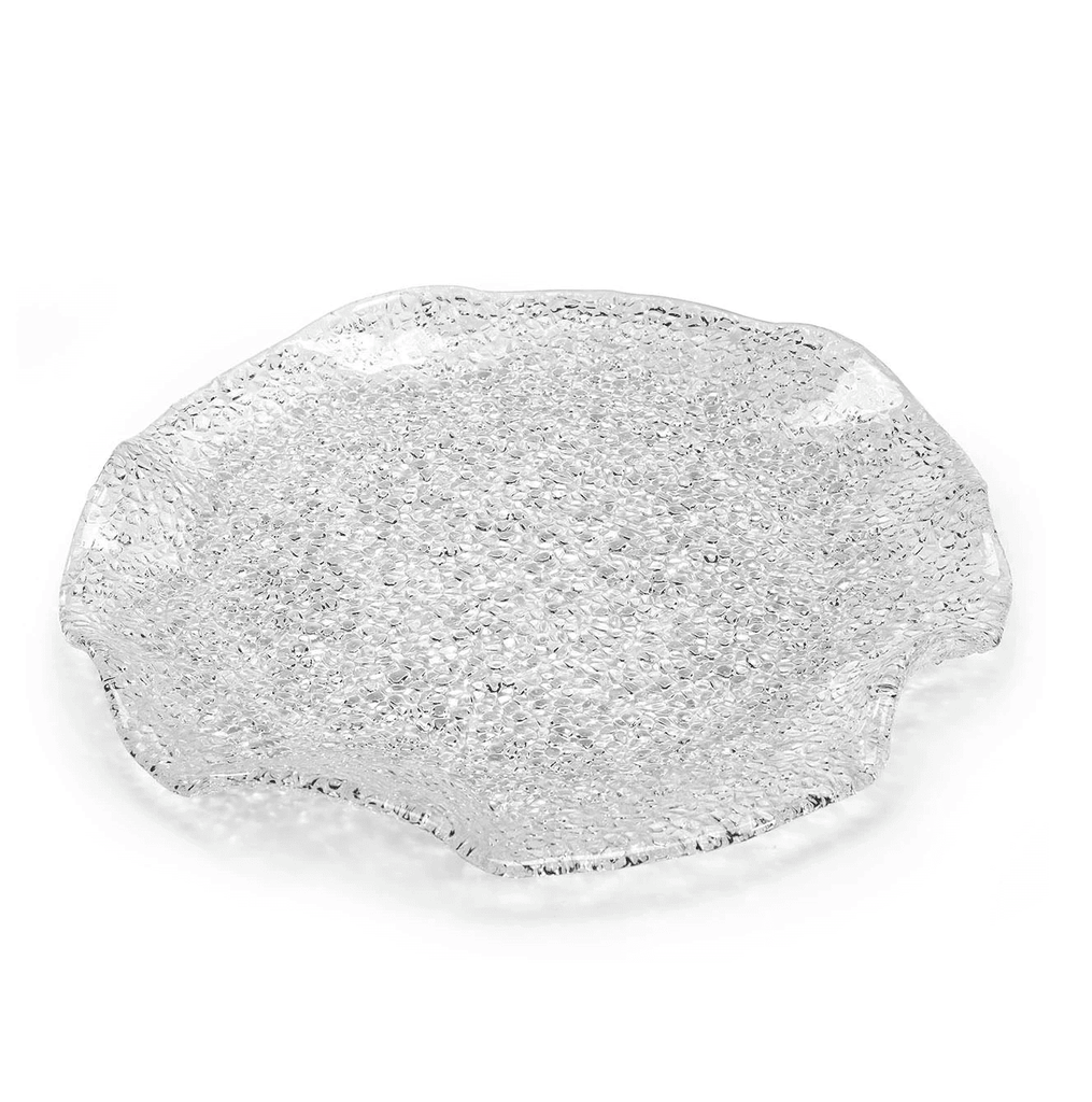 Đĩa pha lê IVV Special Scalloped 32cm (9032.1/320) màu trắng