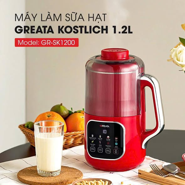 Máy làm sữa hạt Greata Kostlich 1,2L (GR-SK1200)