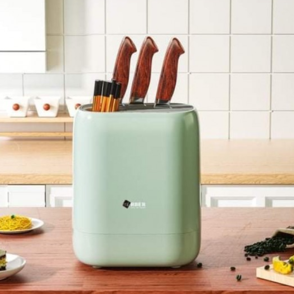 Máy sấy tiệt trùng dao, đũa, thìa Arber MDK-1.4MX màu xanh