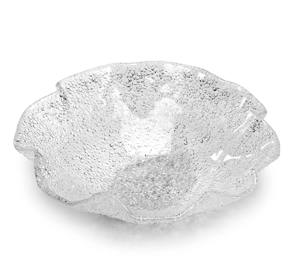 Tô pha lê IVV Special Scalloped 33cm (9029.1/320) màu trắng