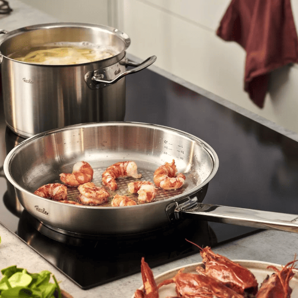 Chảo inox Fissler Original Pro 24cm tổ ong (084-378-24-100)