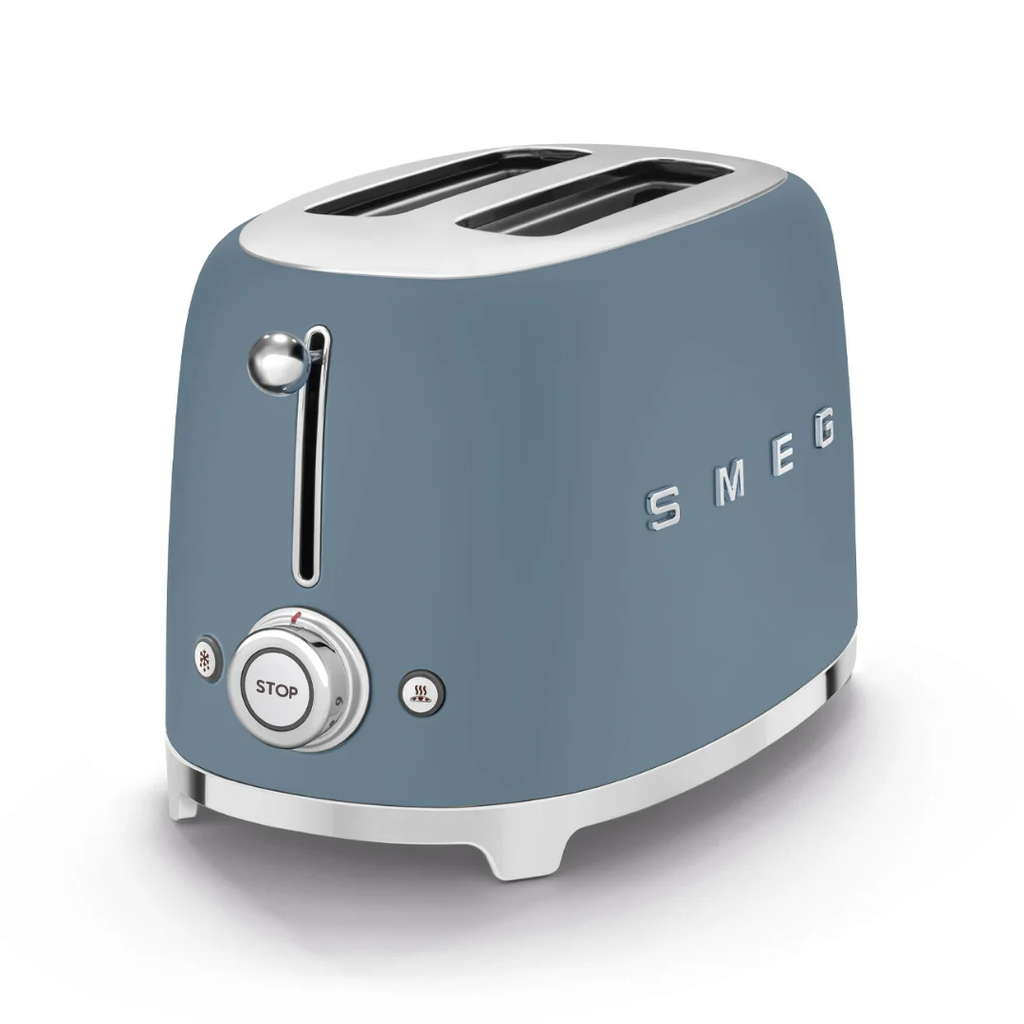 Máy nướng bánh mì SMEG TSF01SBMEU màu xanh lam đậm nhám