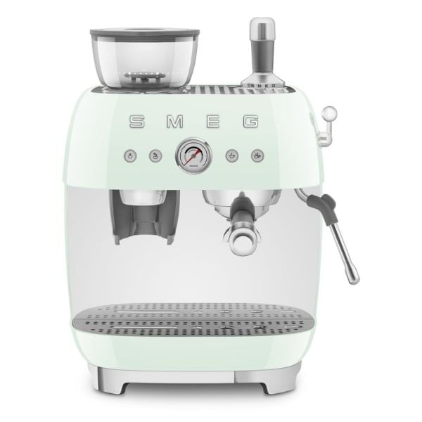 Máy pha cà phê  SMEG EGF03PGEU màu xanh bạc hà kèm cối xay