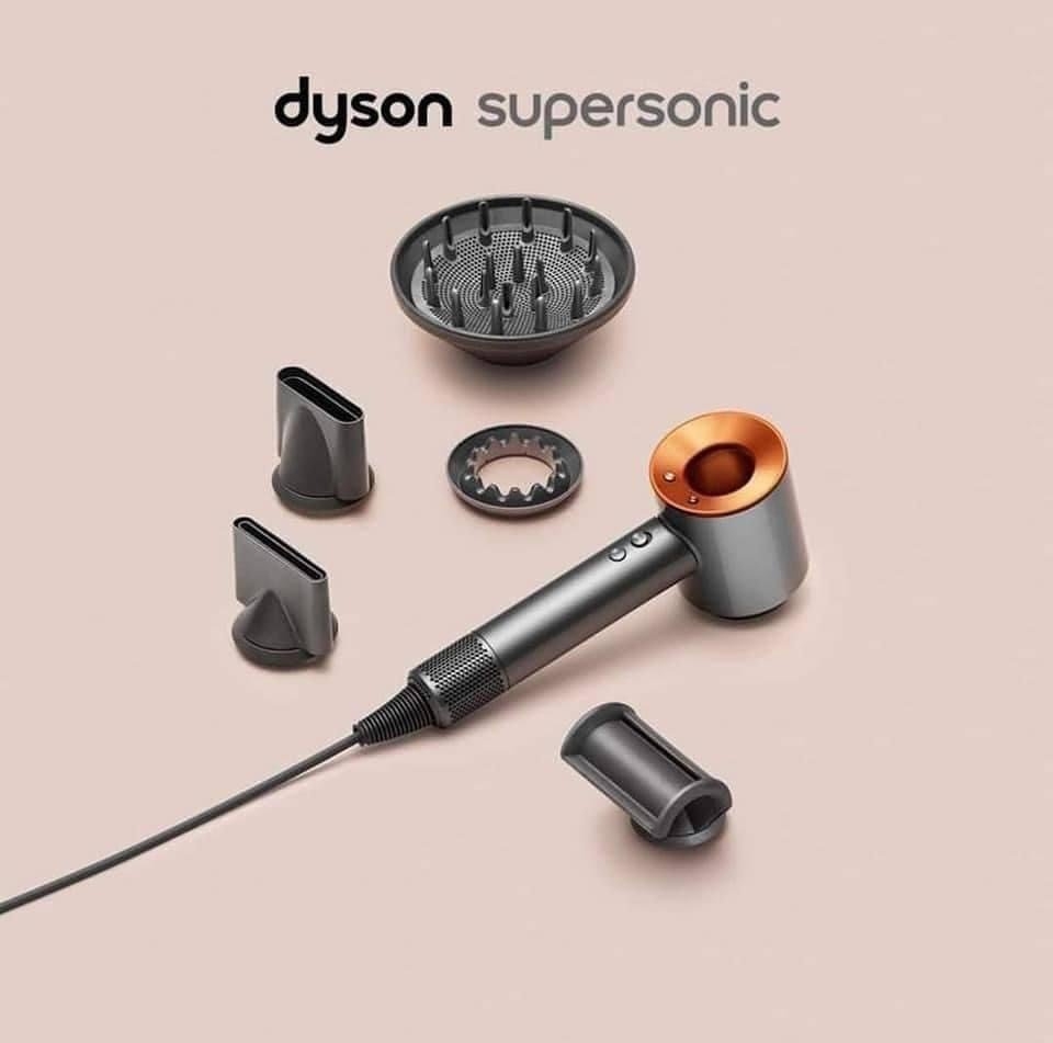 Máy Sấy Tóc Dyson Supersonic HD08 Nickel/Copper