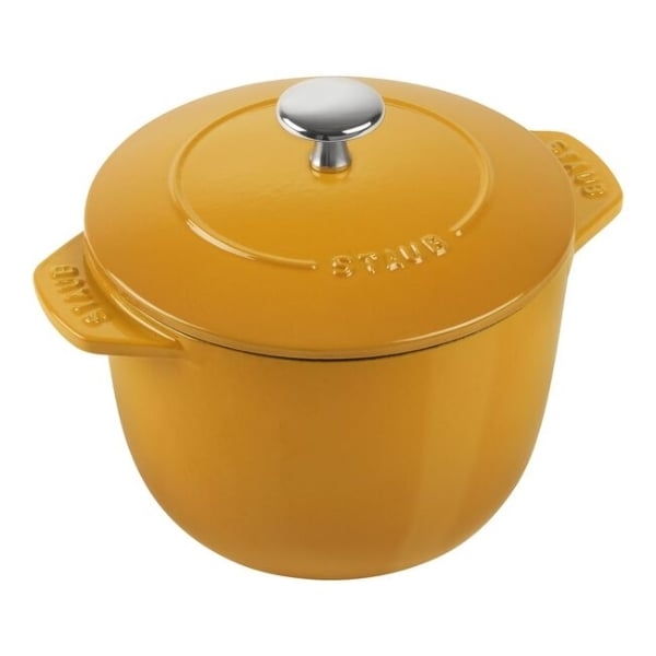 Nồi gang Staub Gohan 16cm 1,74L vàng mù tạt (11721612)