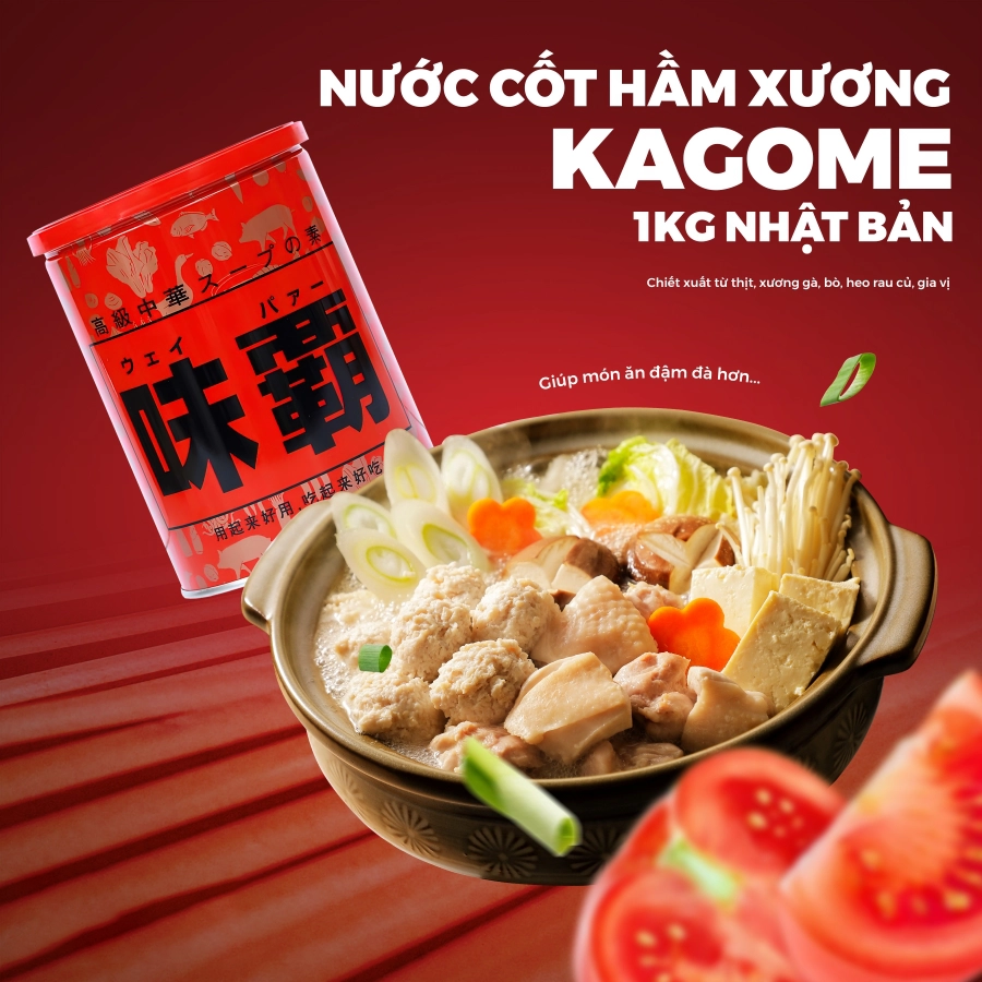 Cốt hầm xuơng Nhật Bản Hiroshi 1kg
