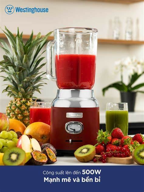 Máy xay sinh tố Westinghouse WKBE221 màu đỏ 500w