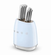 Bộ dao Smeg KBSF02PB 7 món màu xanh dương