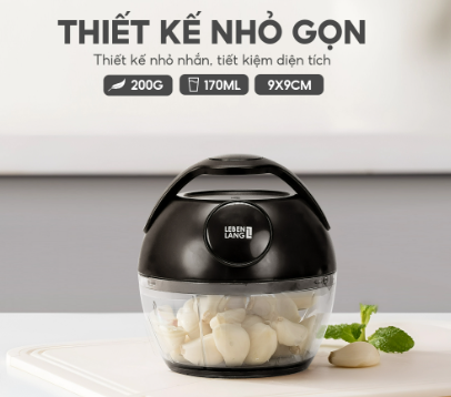 Xay tỏi Lebenlang LBL3777-170ml