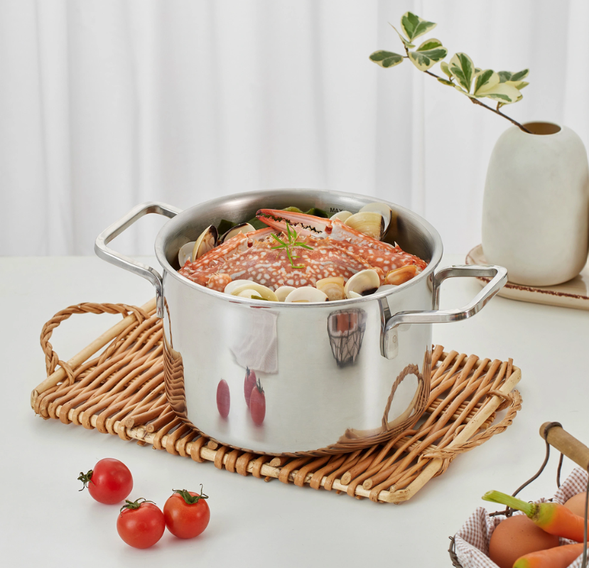 Nồi haatz incheon đáy đúc liền khối 18cm 3L (INC18)