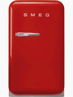 Tủ lạnh Smeg mini màu đỏ FAB5RRD6