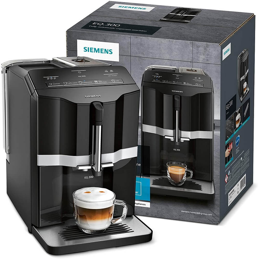 Máy pha cafe tự động Siemens TI35A509DE EQ300 Black