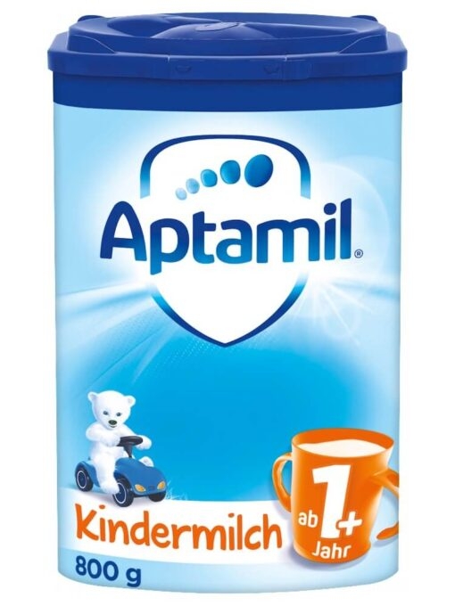 Sữa Aptamil Kindermilch 1+ cho trẻ em từ 1 tuổi, 800g