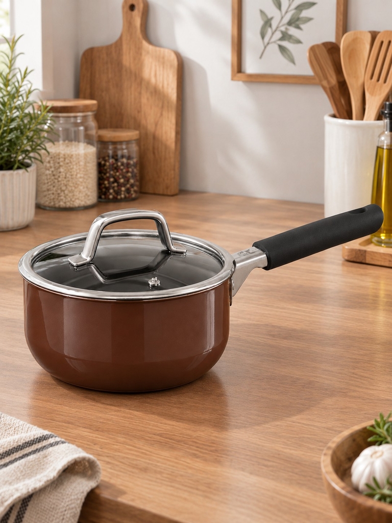 Quánh WMF Fusiontec 16cm 1,3L màu nâu