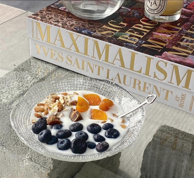 Tô pha lê IVV La Vetreria 18cm Diamante 5533.2