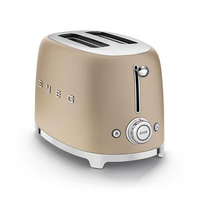 Máy nướng bánh mỳ Smeg TSF01RGEU màu đồng