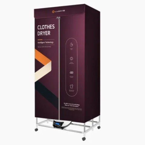 Tủ sấy quần áo LUMIAS LCD-01 màu đỏ