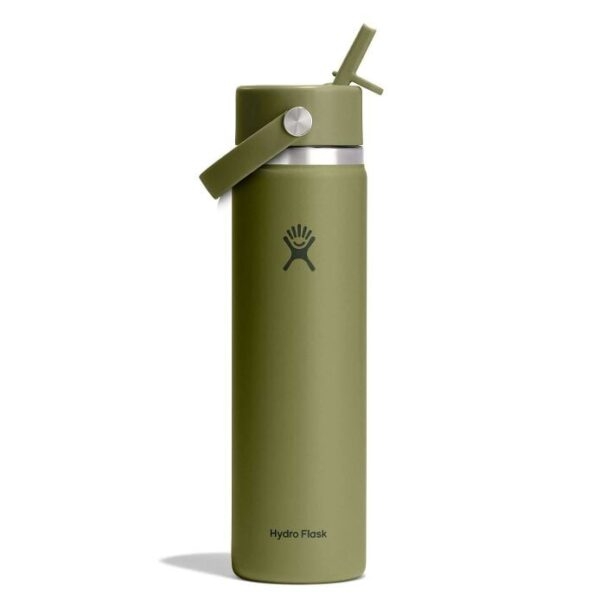 Bình giữ nhiệt Hydro Flask 24 OZ 710ml Wide Flex Straw Cap Palmer Green (W24CFS346)