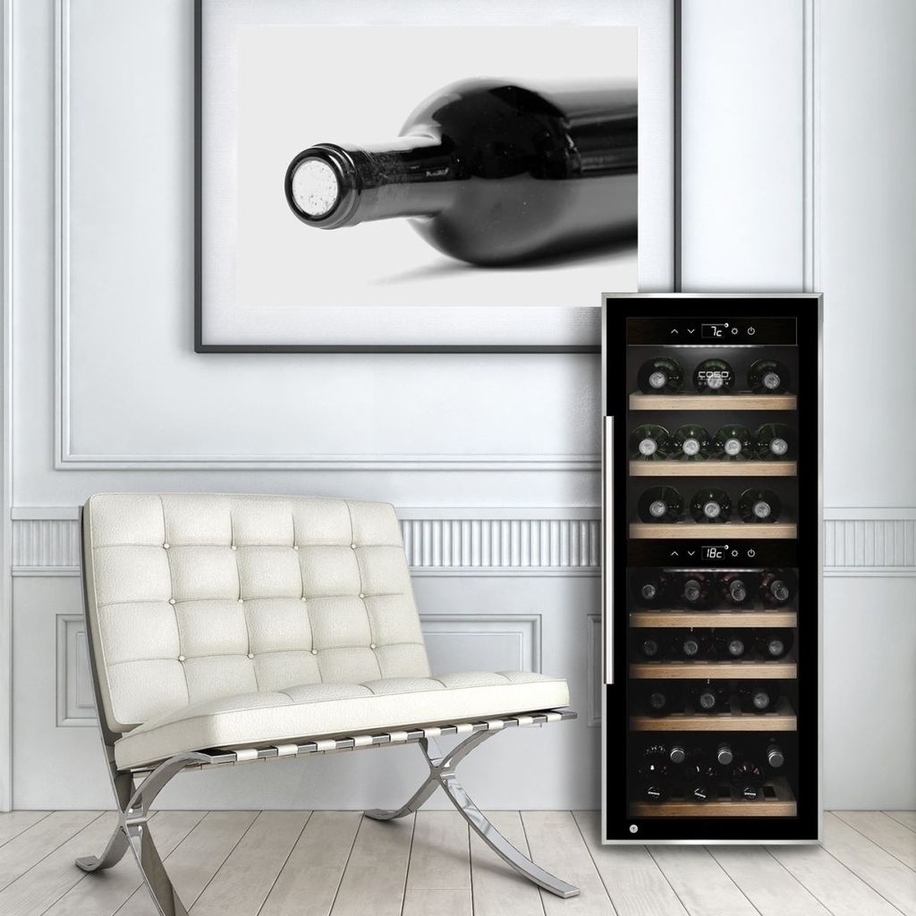 Tủ Bảo Quản Rượu Vang Caso 653 Winecomfort 38 Chai
