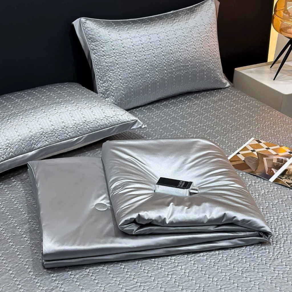 Chăn lạnh Tencel 2m*2,3m màu xám