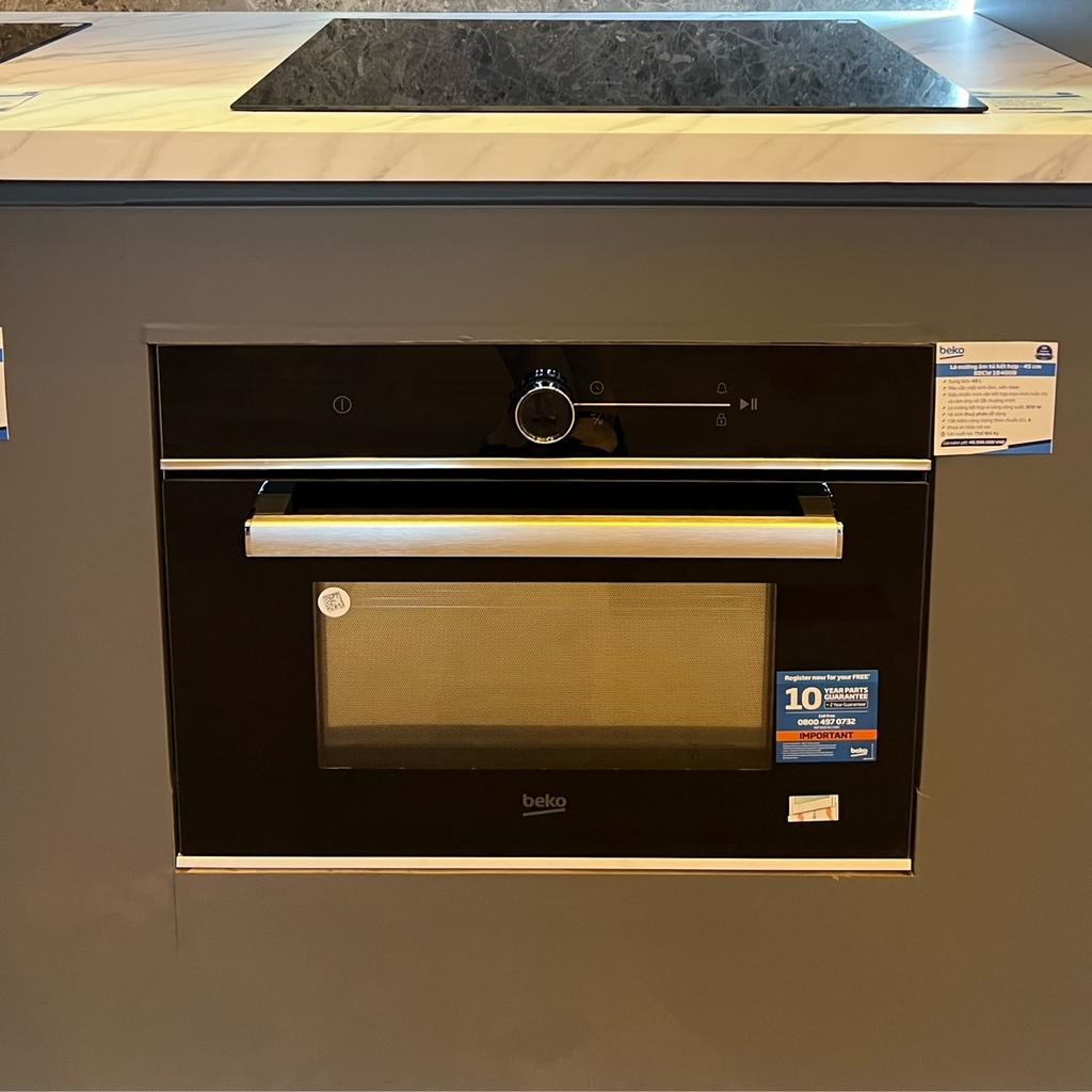 Lò nướng kết hợp vi sóng âm tủ Beko BBCW13400X