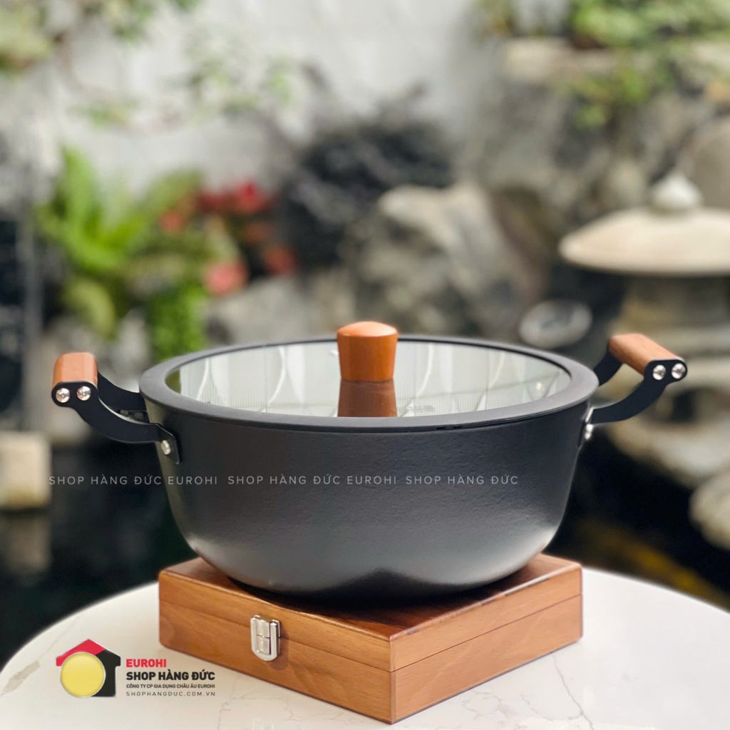 Nồi gang Lebenlang LBL2526 (kt 28x12cm)