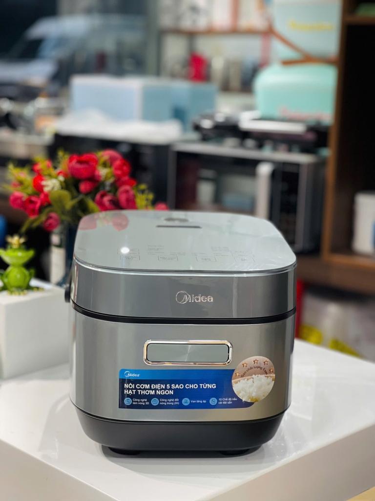 Nồi cơm cao tần Midea MRI180T2BDG 1,8L