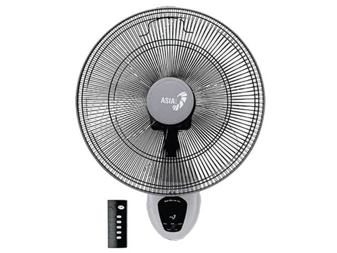 Quạt treo tường AsiaVina - VY377092 55W màu xám (điều khiển từ xa)