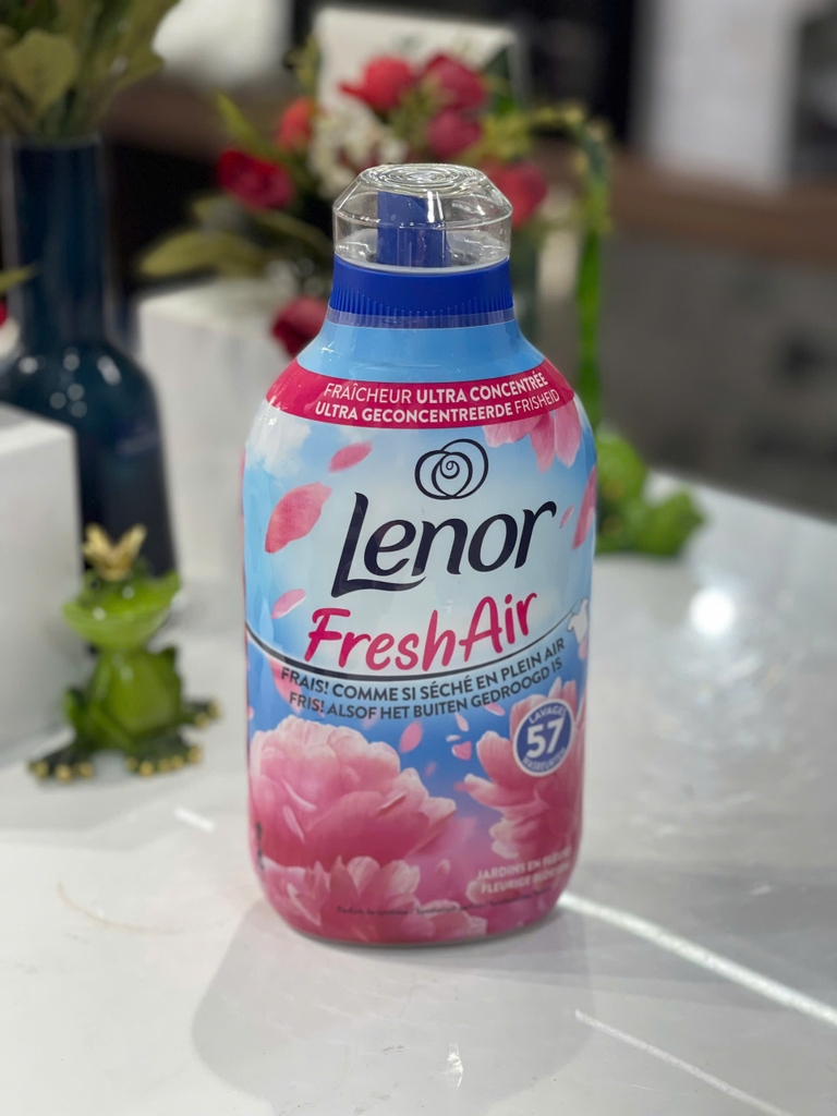 Nước xả Lenor 798ml Fleurs (hồng xanh)