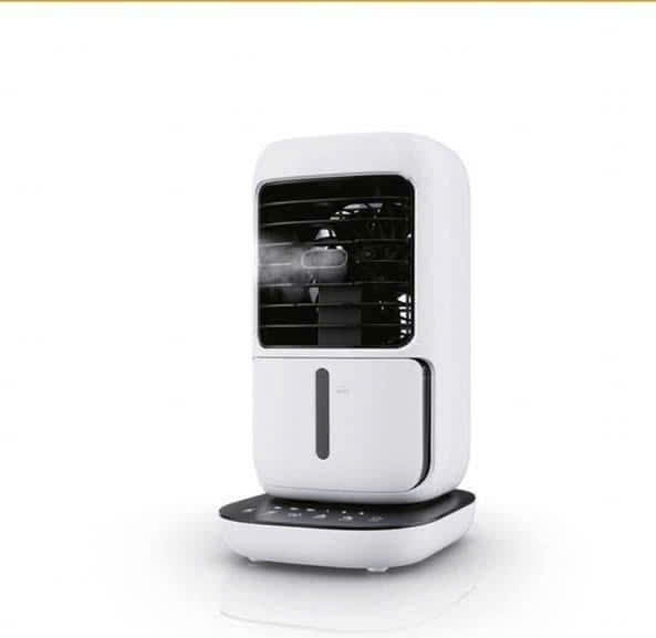 Quạt kèm tạo ẩm Silvercrest để bàn STLKS 12A1 màu trắng