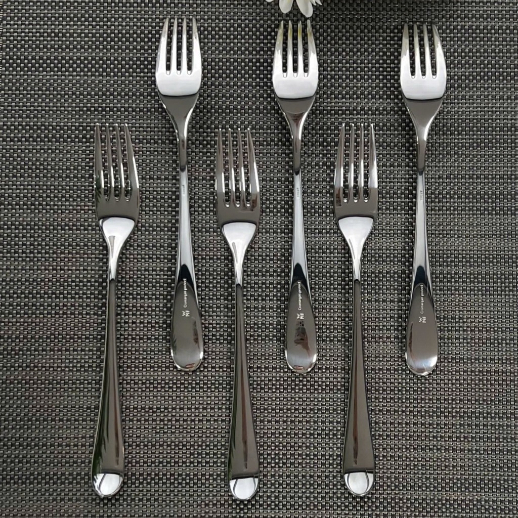 Set 6 dĩa bánh WMF Merit Cromargan Protect (1140646345S)