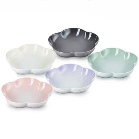 Set 5 đĩa hoa Le Creuset sâu lòng 20cm (69280201159014)