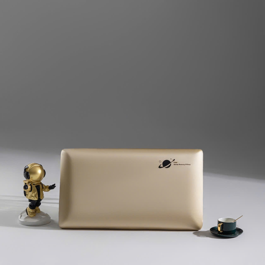 Cặp gối cao su Rubber Foam Pillow màu vàng (2 cái)