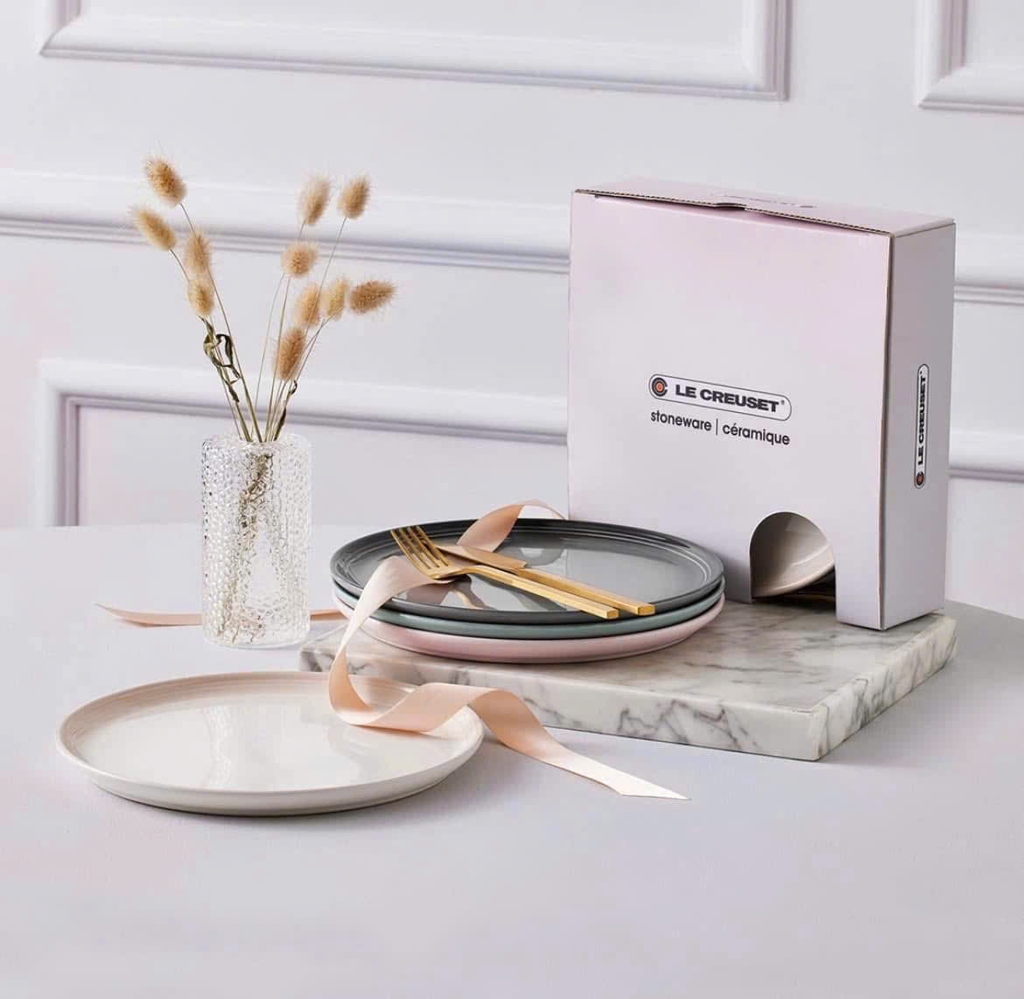 Set 4 đĩa sứ Le Creuset Cereal 22cm 8 1/2 IN (79289227978019)