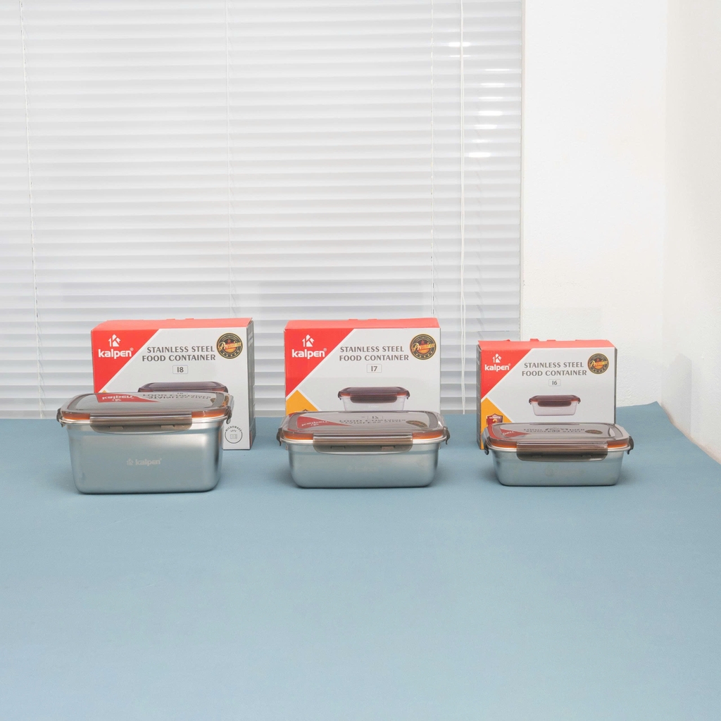 Hộp đựng thực phẩm inox Kalpen I8 2800ml