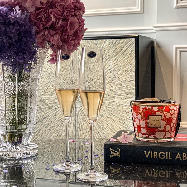 Set 6 ly pha lê champagne Bohemia Loxia 210ml (G/1SJ03/0/210/S6)