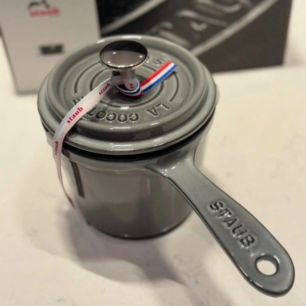 Quánh gang Staub 14cm 1.2L màu xám (1281418)
