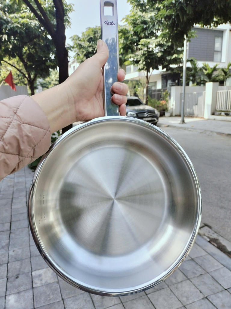 Chảo inox Fissler Original Profi Collection 24cm (084-478-24-100/0)