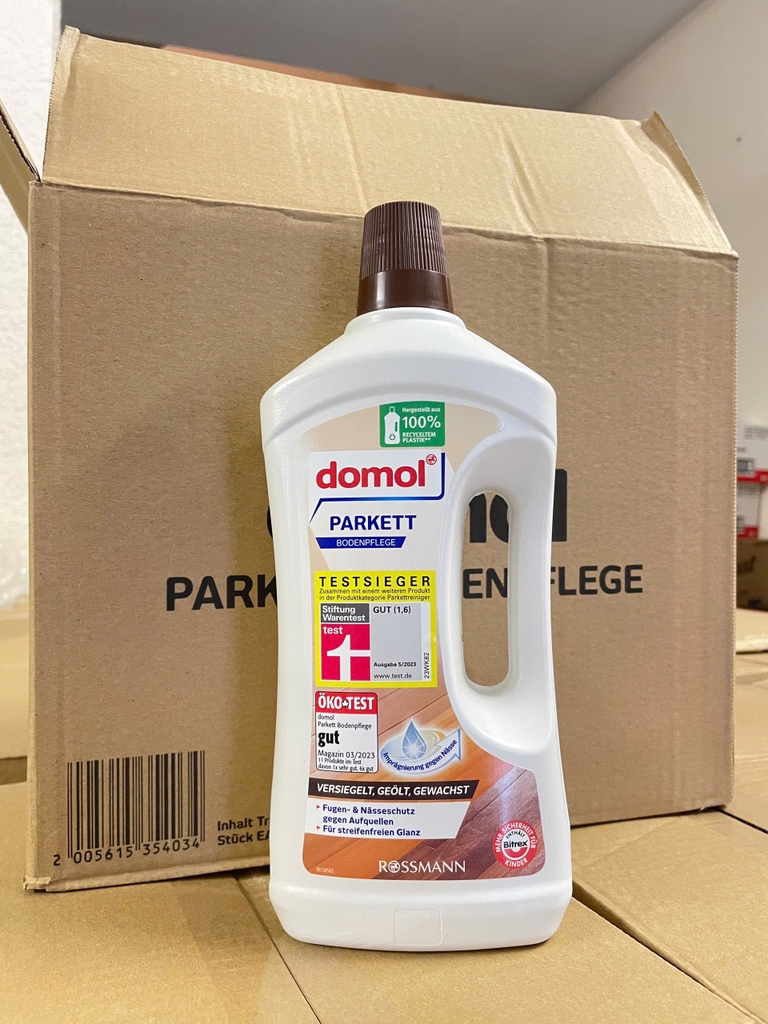 Nước lau sàn gỗ Domol Parkett Bodenpflege 1L